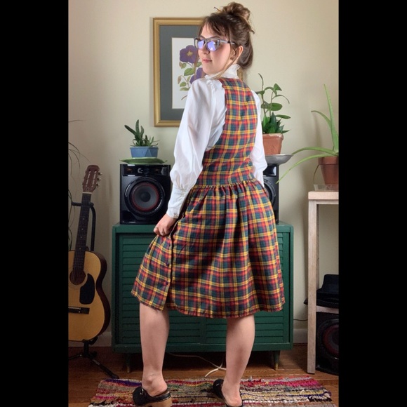 *SOLD* Vintage Eber San Francisco Pinafore Jumper - Picture 5 of 13